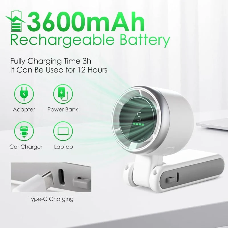 Smart Digital Display Fan - Image 4