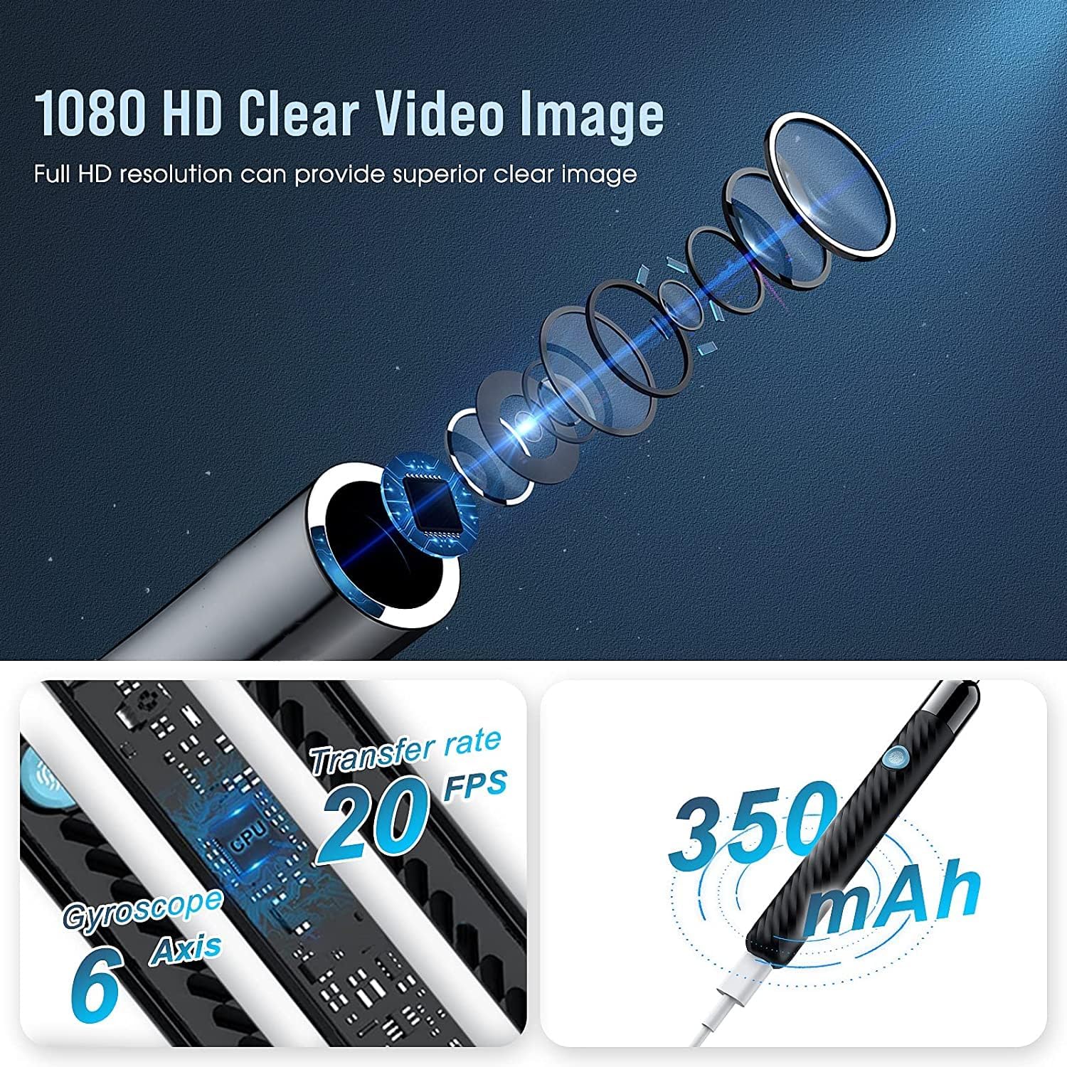 Smart HD Ear Cleaning Endoscope Tool - Image 2