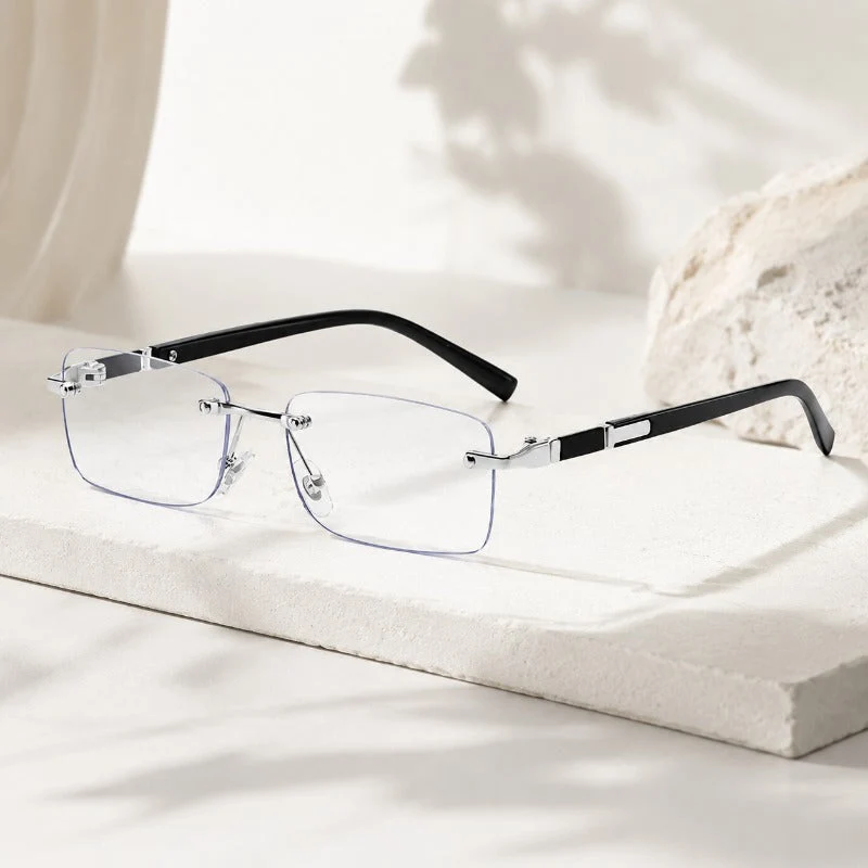 Smart Photochromic Rimless Glasses - Image 6