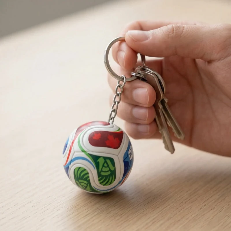 Soccer Trophy Keychain Duo - Image 4