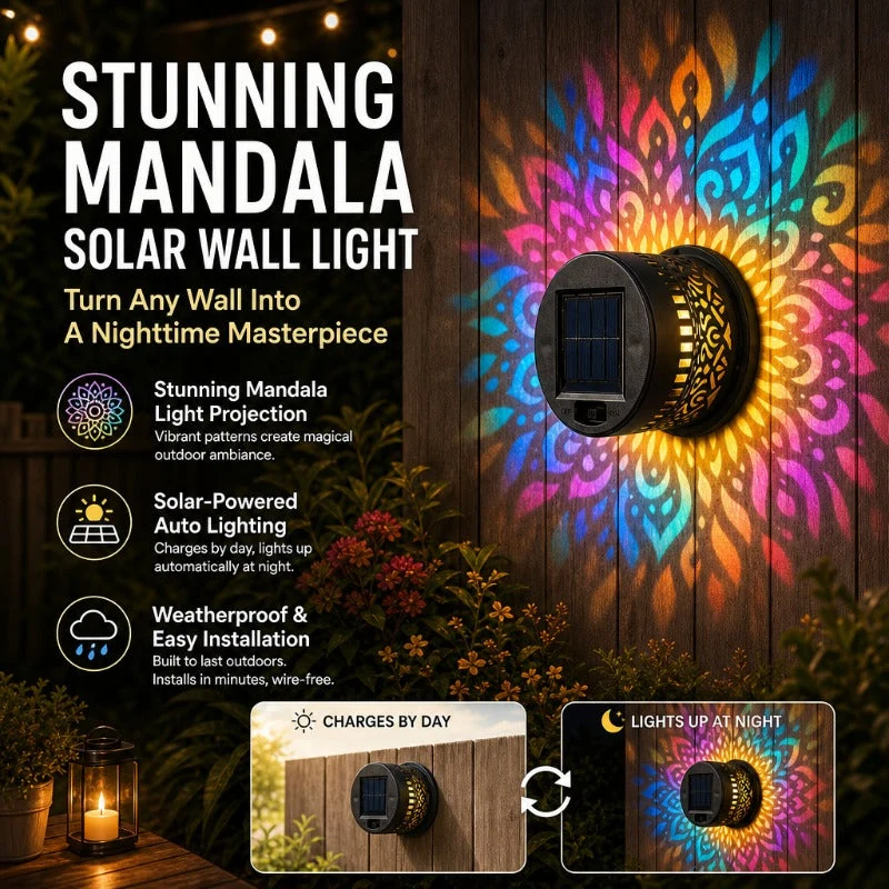 Solar Mandala Wall Projector