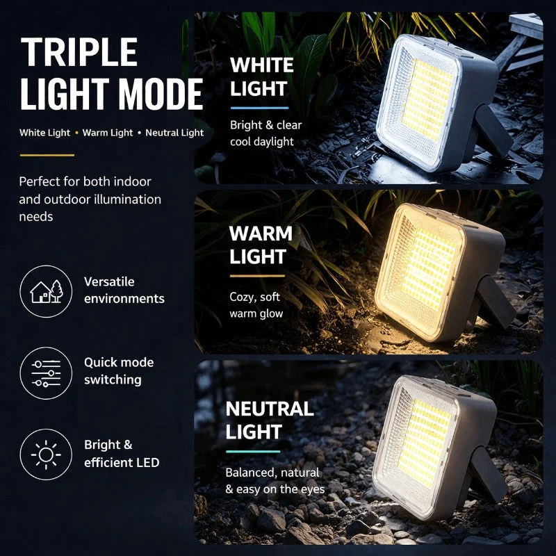 Solar Powered Magnetic Work Light - Image 5