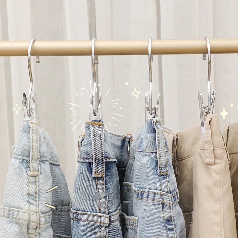 Space-Saving Clothes and Hat Storage Hook - Image 5