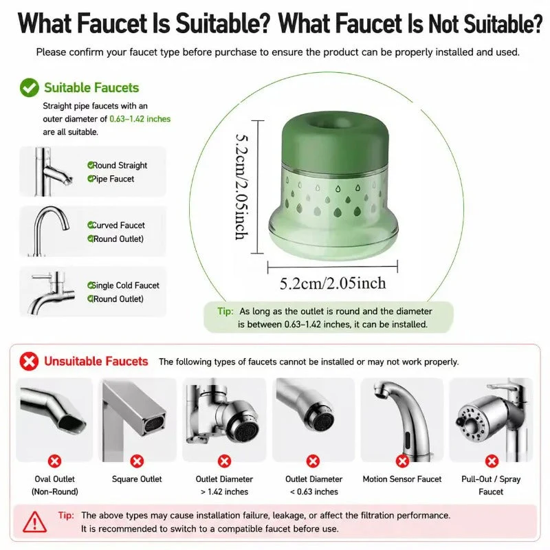 Splash-Proof Kitchen Tap Filter - Image 9