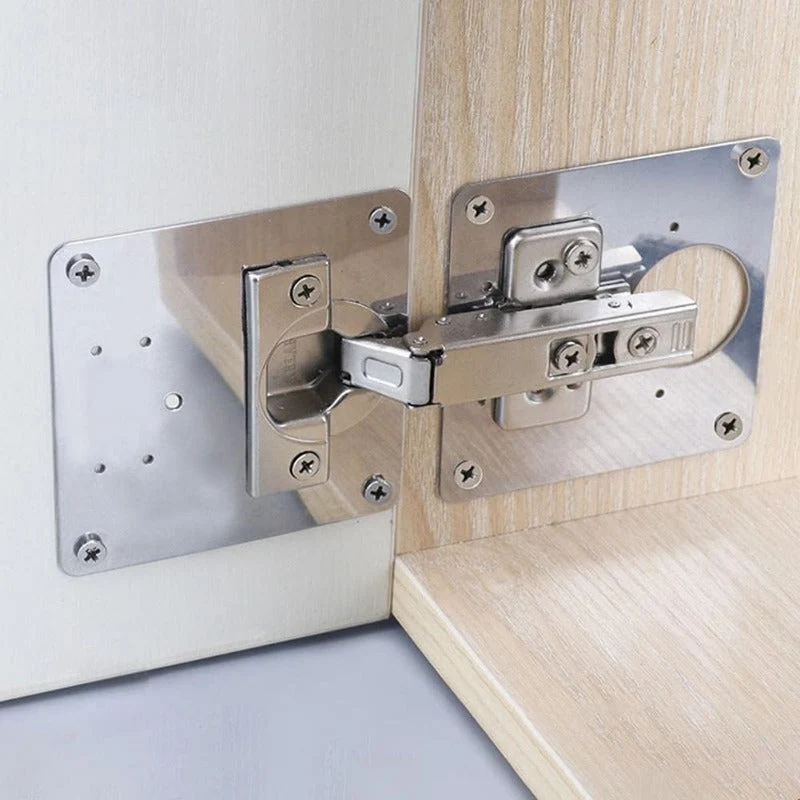 HingeSaver Stainless Steel Cabinet Hinge Repair Kit - Image 3