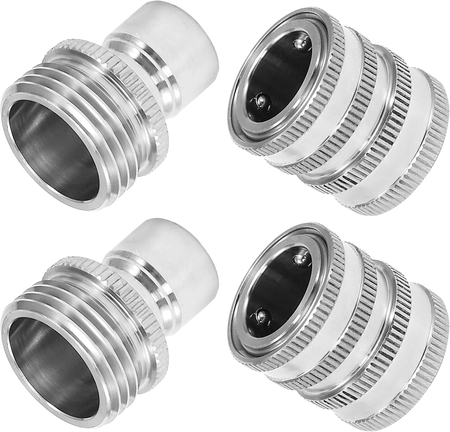šStainless Steel Garden Hose Quick Connect Fittings Set - Image 10