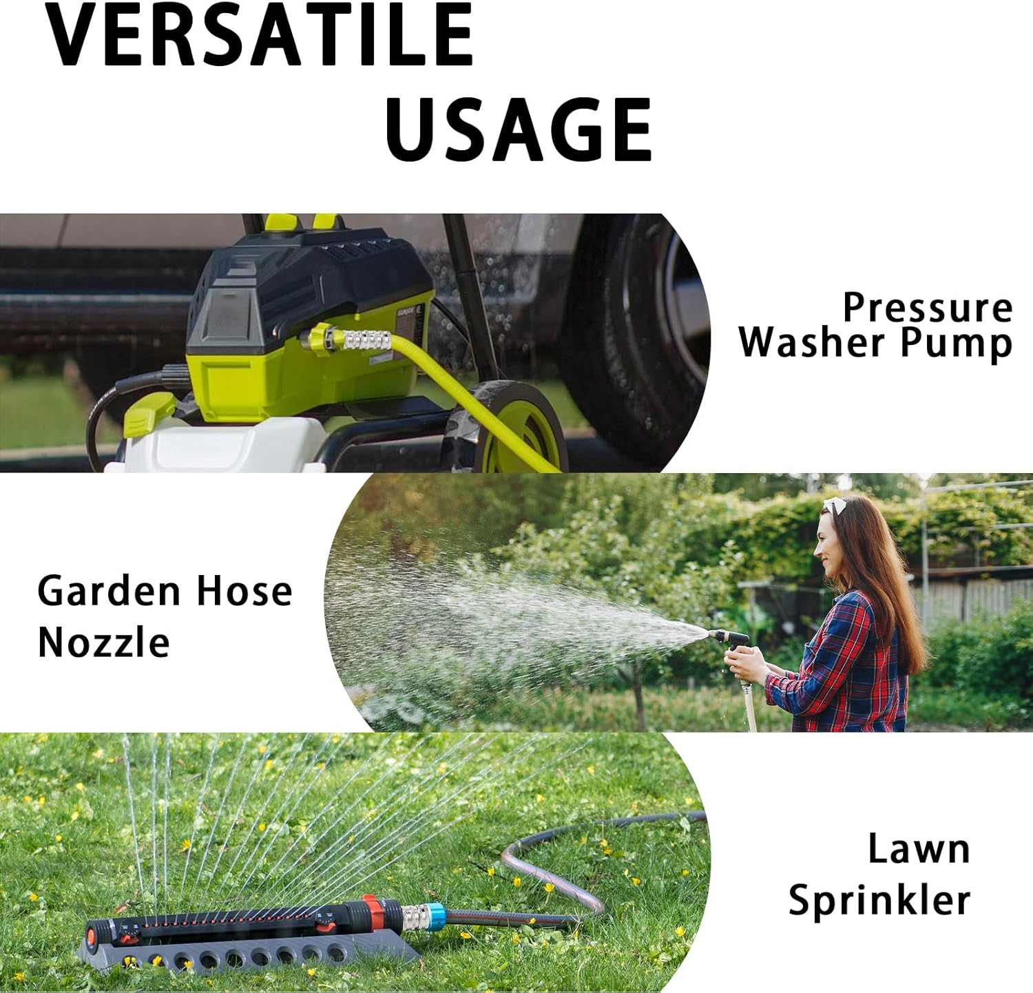 šStainless Steel Garden Hose Quick Connect Fittings Set - Image 8