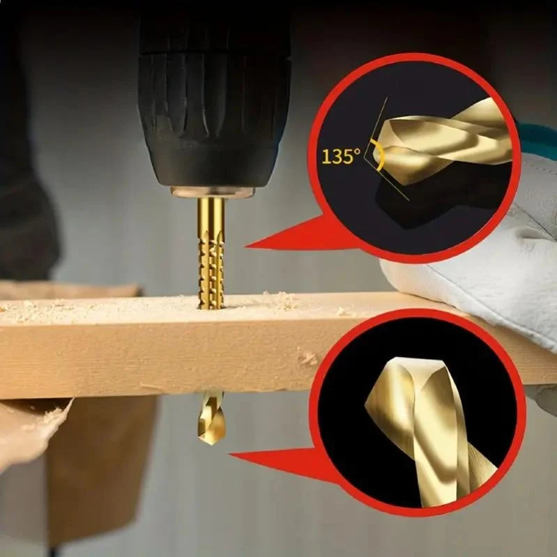 Titanium-Coated Drill Bit Set - Image 4