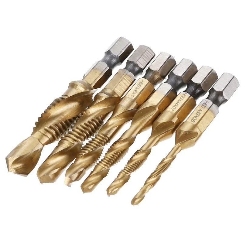 TapForge 3-in-1 Titanium Drill Tap Bit Set - Image 4
