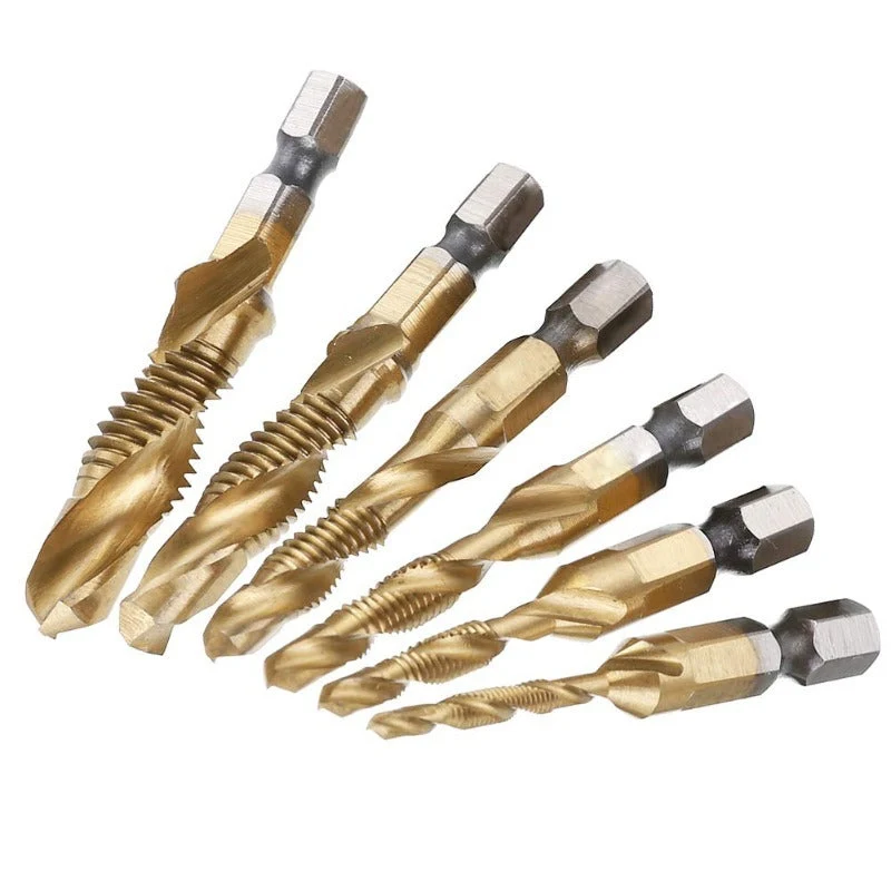 TapForge 3-in-1 Titanium Drill Tap Bit Set - Image 5