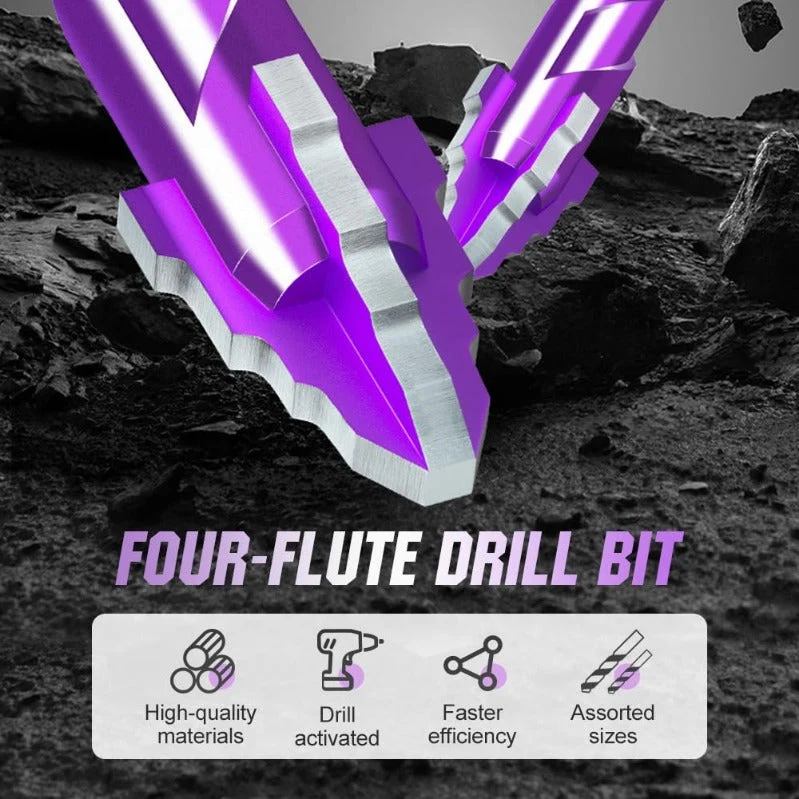 Woyuosn VioletShield Quad-Edge Drill Set - Image 3