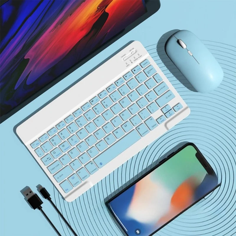 Ultra-Slim Portable Wireless Keyboard - Image 8