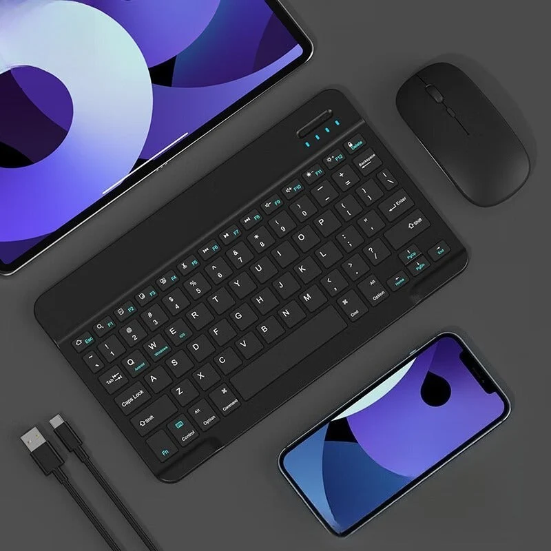 Ultra-Slim Portable Wireless Keyboard - Image 9
