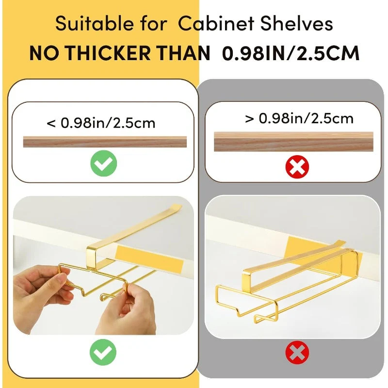 Under-Cabinet Stemware Organizer - Image 4