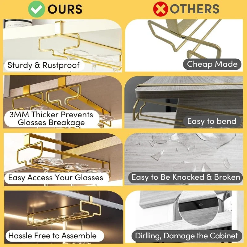 Under-Cabinet Stemware Organizer - Image 5