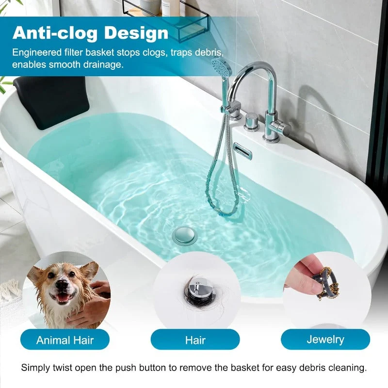 Universal 3-in-1 Tub Stopper - Image 7