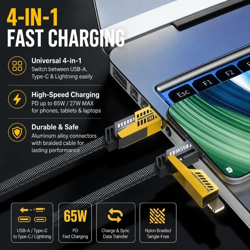 Universal 4-in-1 Fast Cable