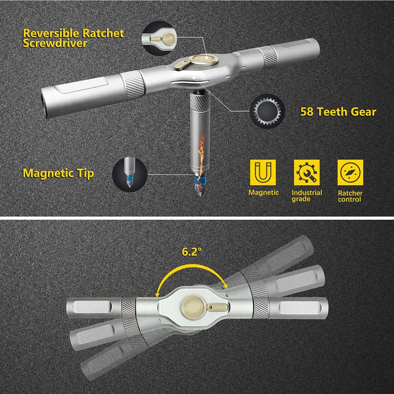 Versatile 24-in-1 Ratchet Screwdriver Set - Image 4