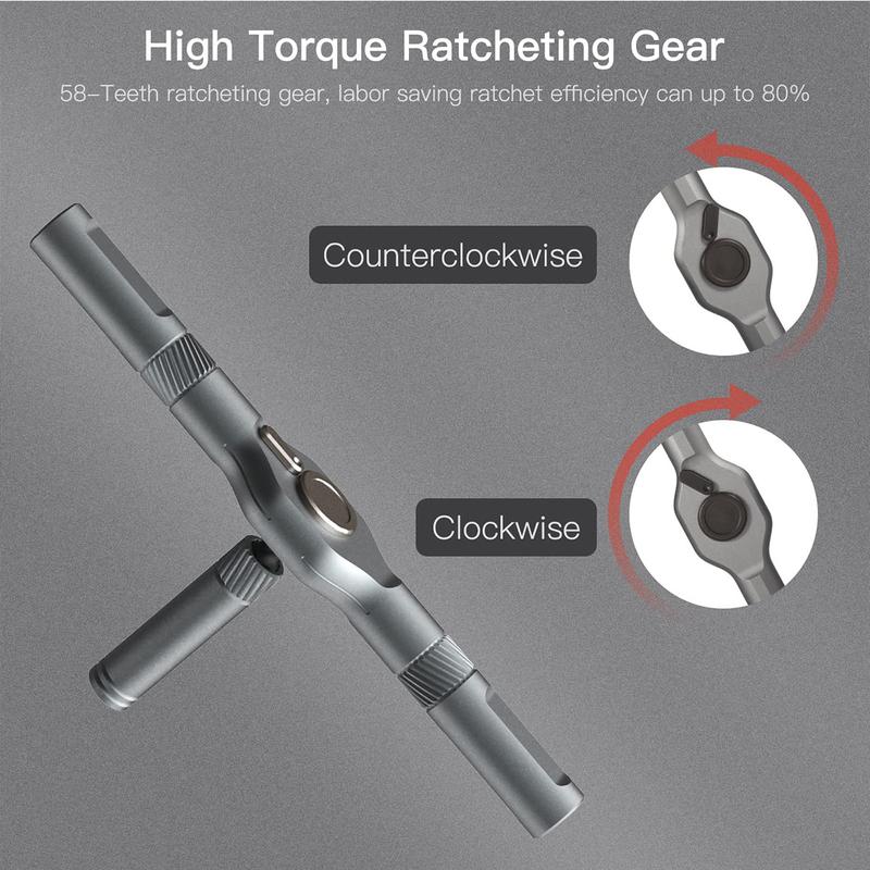 Versatile 24-in-1 Ratchet Screwdriver Set - Image 5