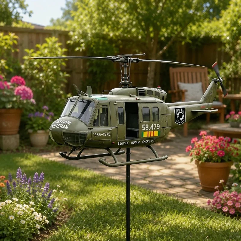Vietnam Veteran Helicopter Spinner - Image 4