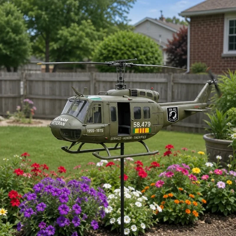 Vietnam Veteran Helicopter Spinner - Image 5