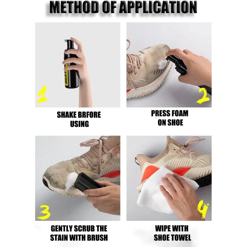 Waterless Sneaker Foam Cleaner - Image 6