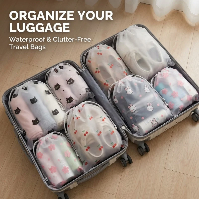 Waterproof Frosted Storage Pouches - Image 6