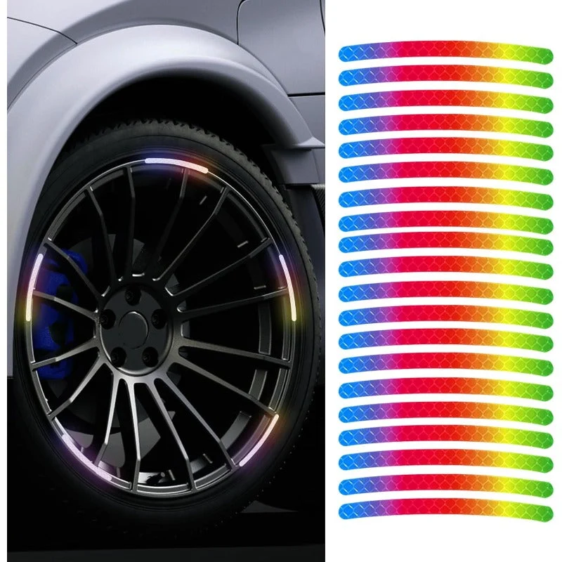 Waterproof Reflective Rim Stickers - Image 11
