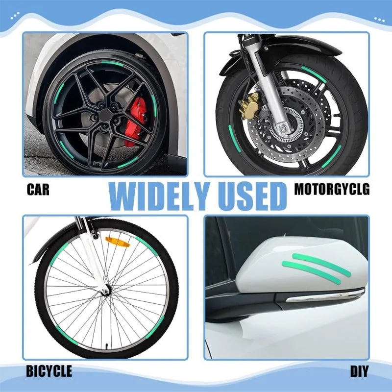 Waterproof Reflective Rim Stickers - Image 7
