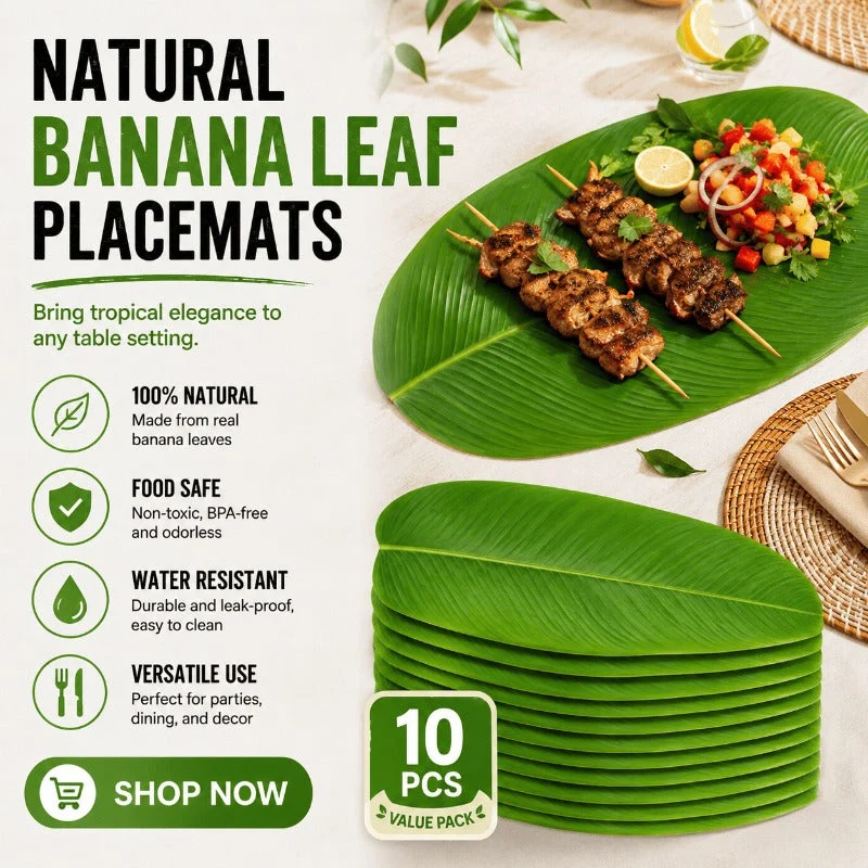 Wipe-Clean Leaf Serving Base - Image 2