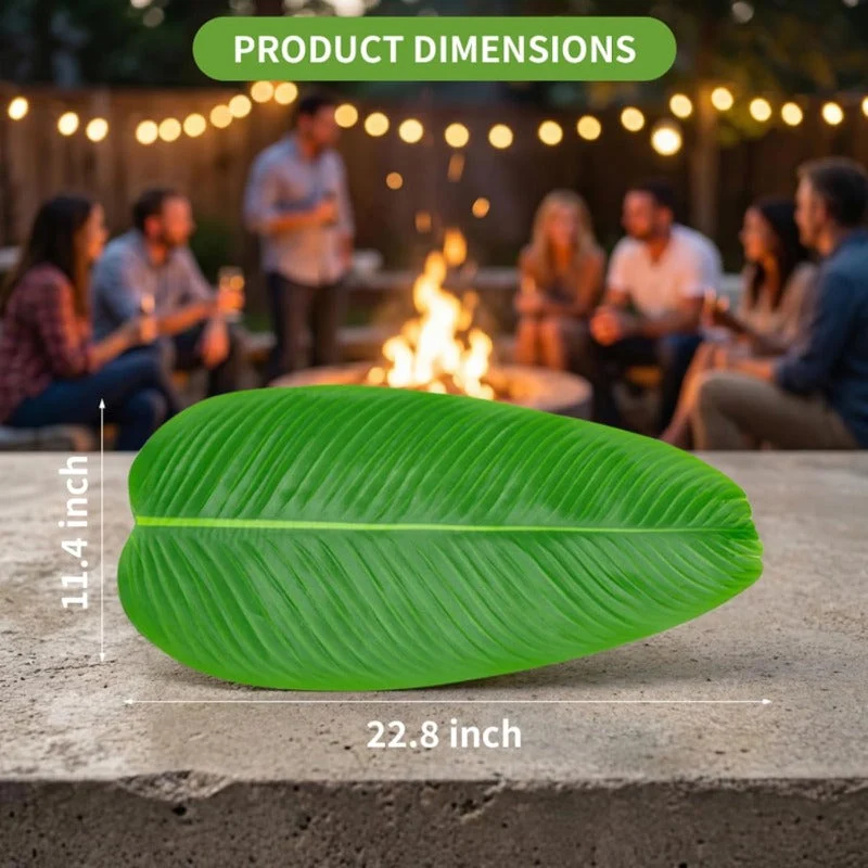 Wipe-Clean Leaf Serving Base - Image 3