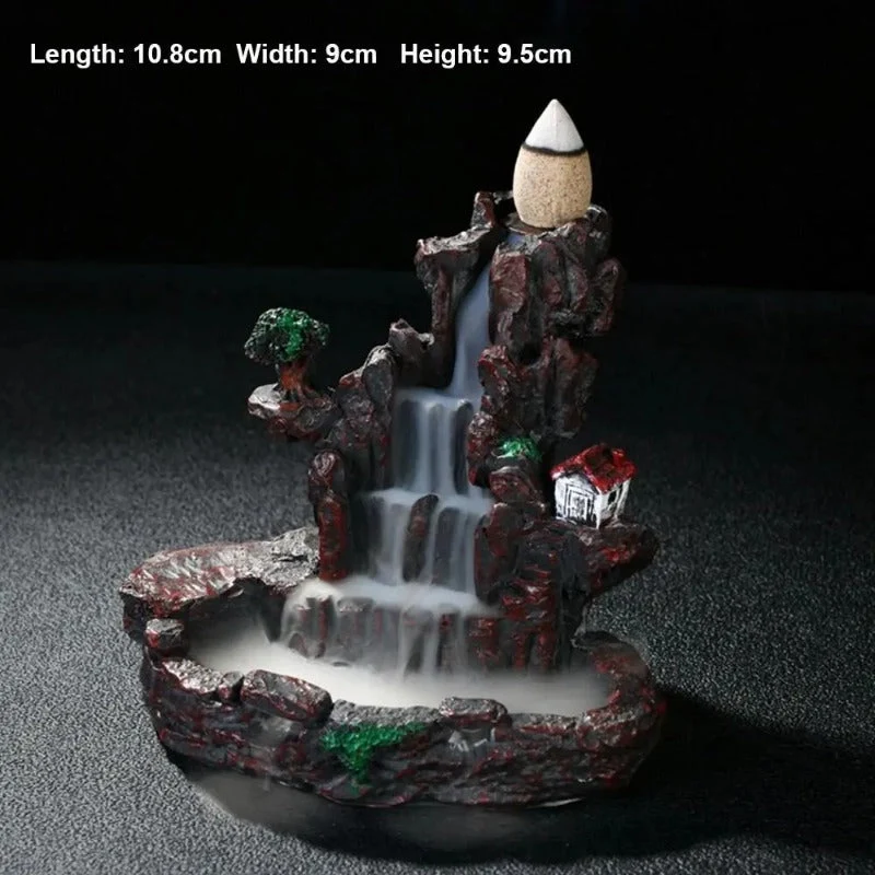 Zen Waterfall Incense Burner - Image 5