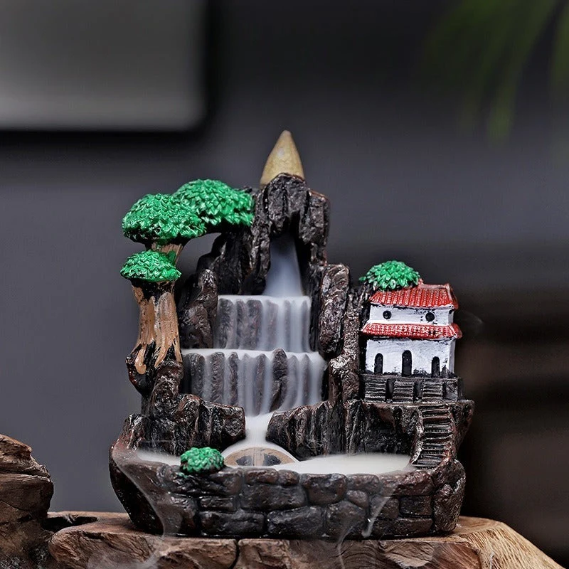 Zen Waterfall Incense Burner - Image 6