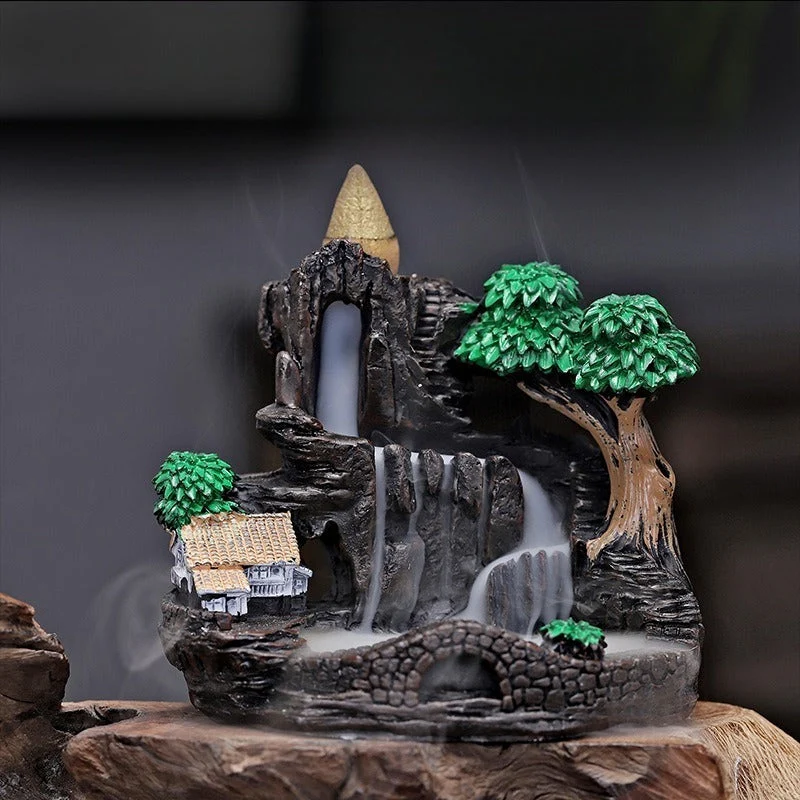 Zen Waterfall Incense Burner - Image 8