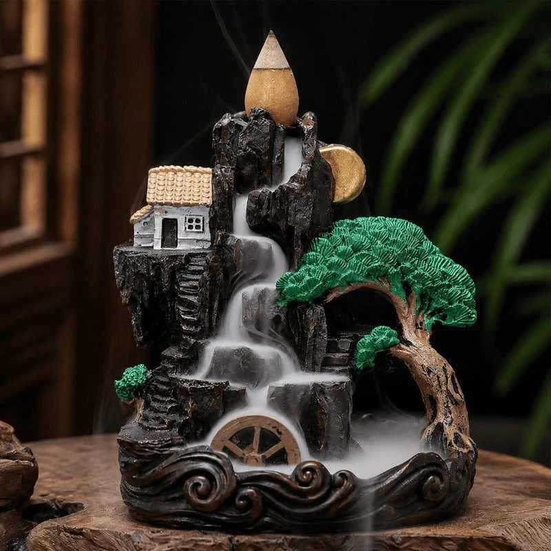 Zen Waterfall Incense Burner - Image 9